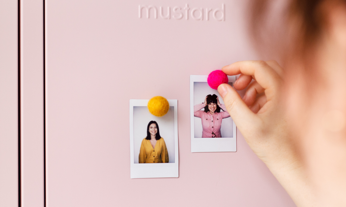 make your own - pom pom magnets