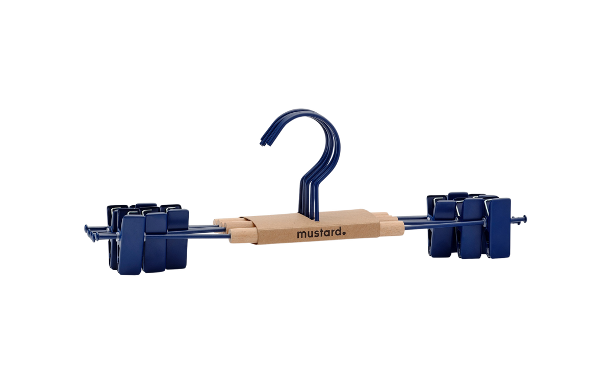 Adult Clip Hangers in Navy