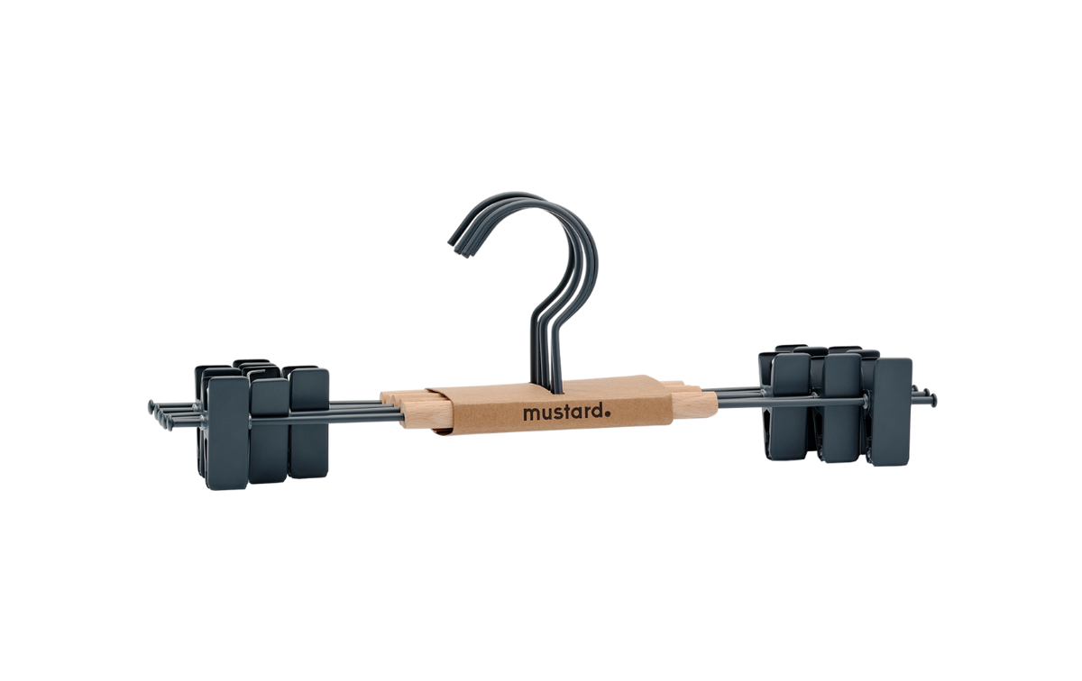 Adult Clip Hangers in Slate