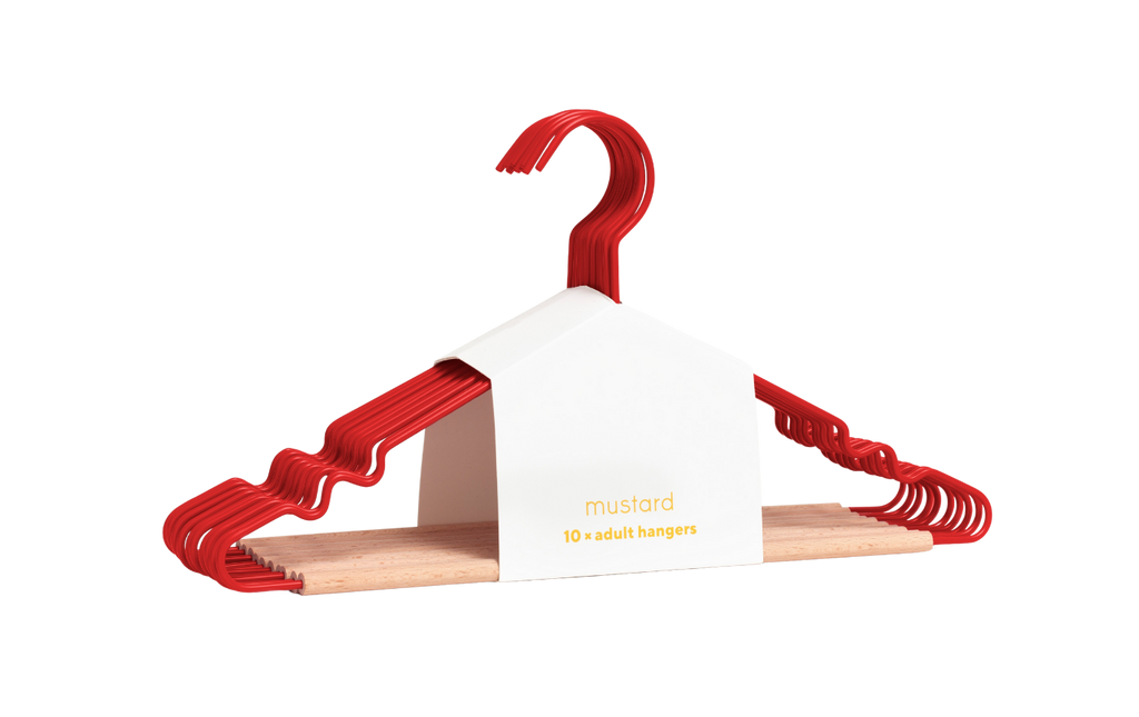 Adult Top Hangers in  Poppy