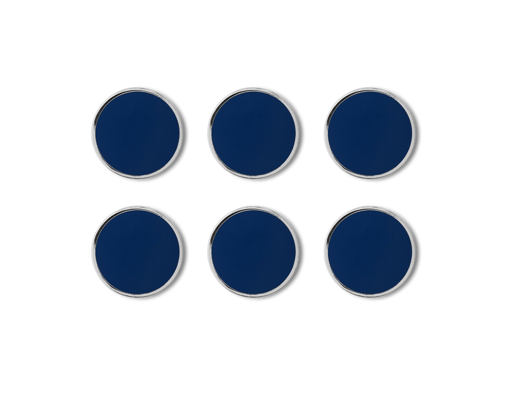 The Buttons in Navy
