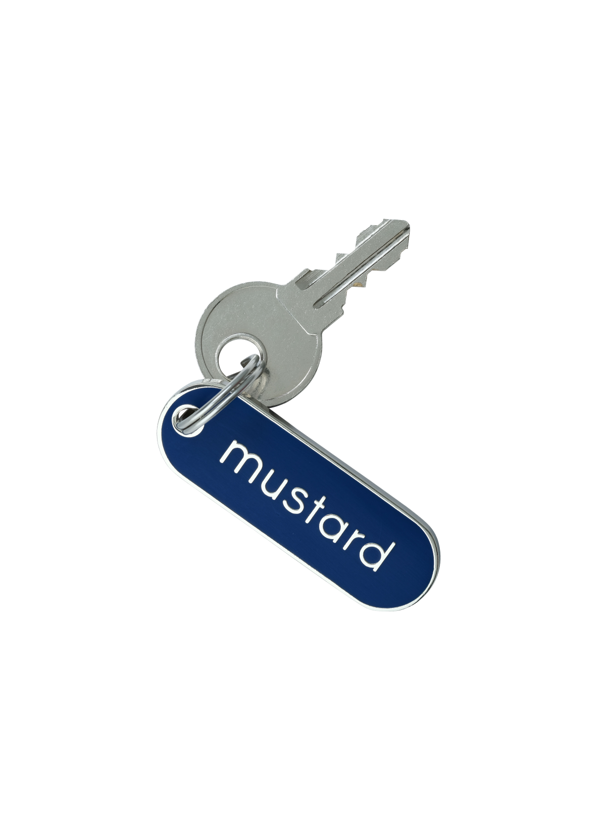 Mustard Made glass replacement key in Navy