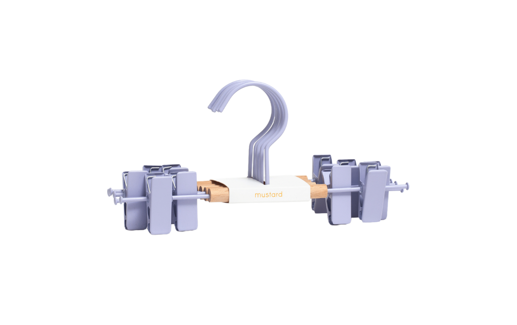 Kids Clip Hangers in Lilac