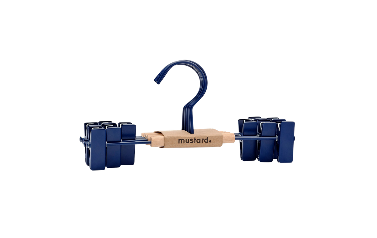 Kids Clip Hangers in Navy
