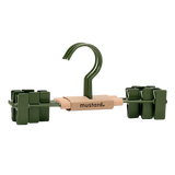 Kids Clip Hangers in Olive