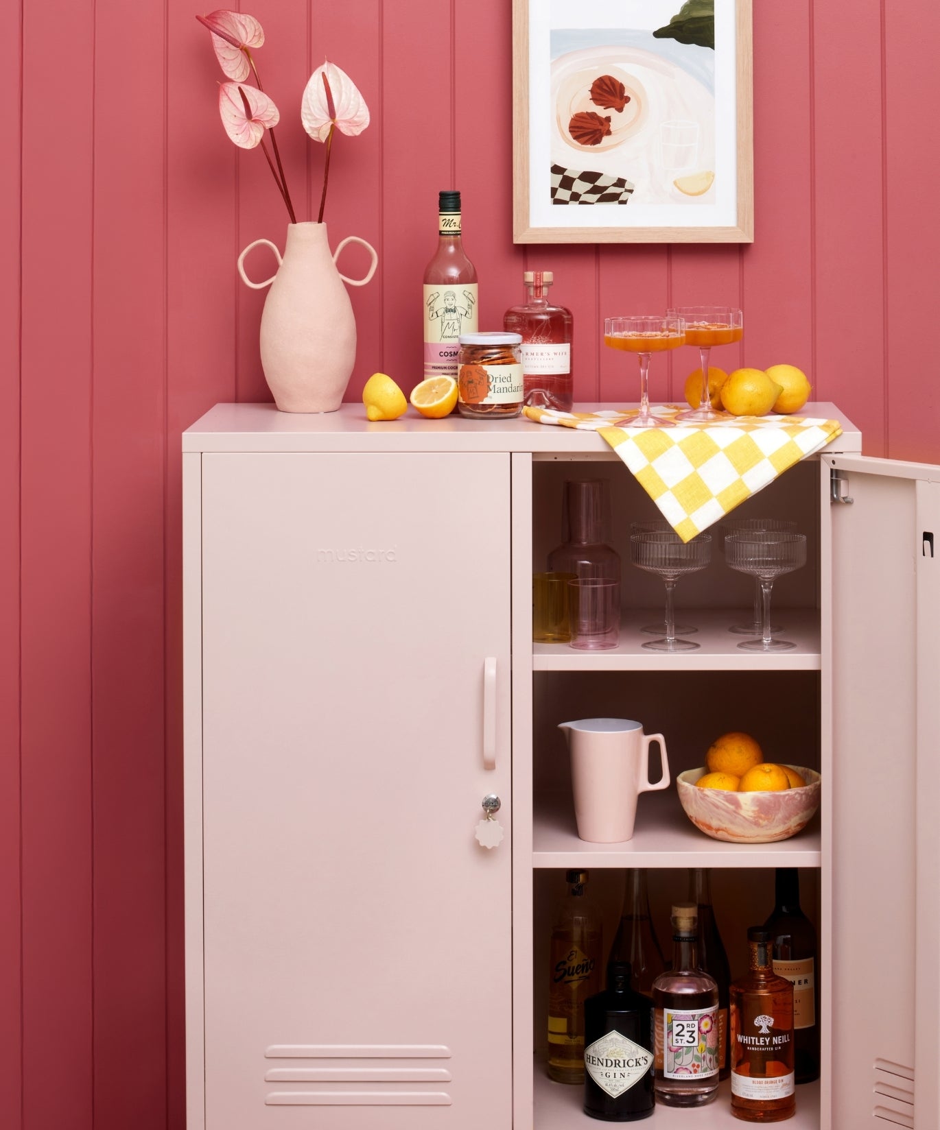 The Midi in Blush