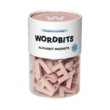 Alphabet Magnets in Blush by Wordbits