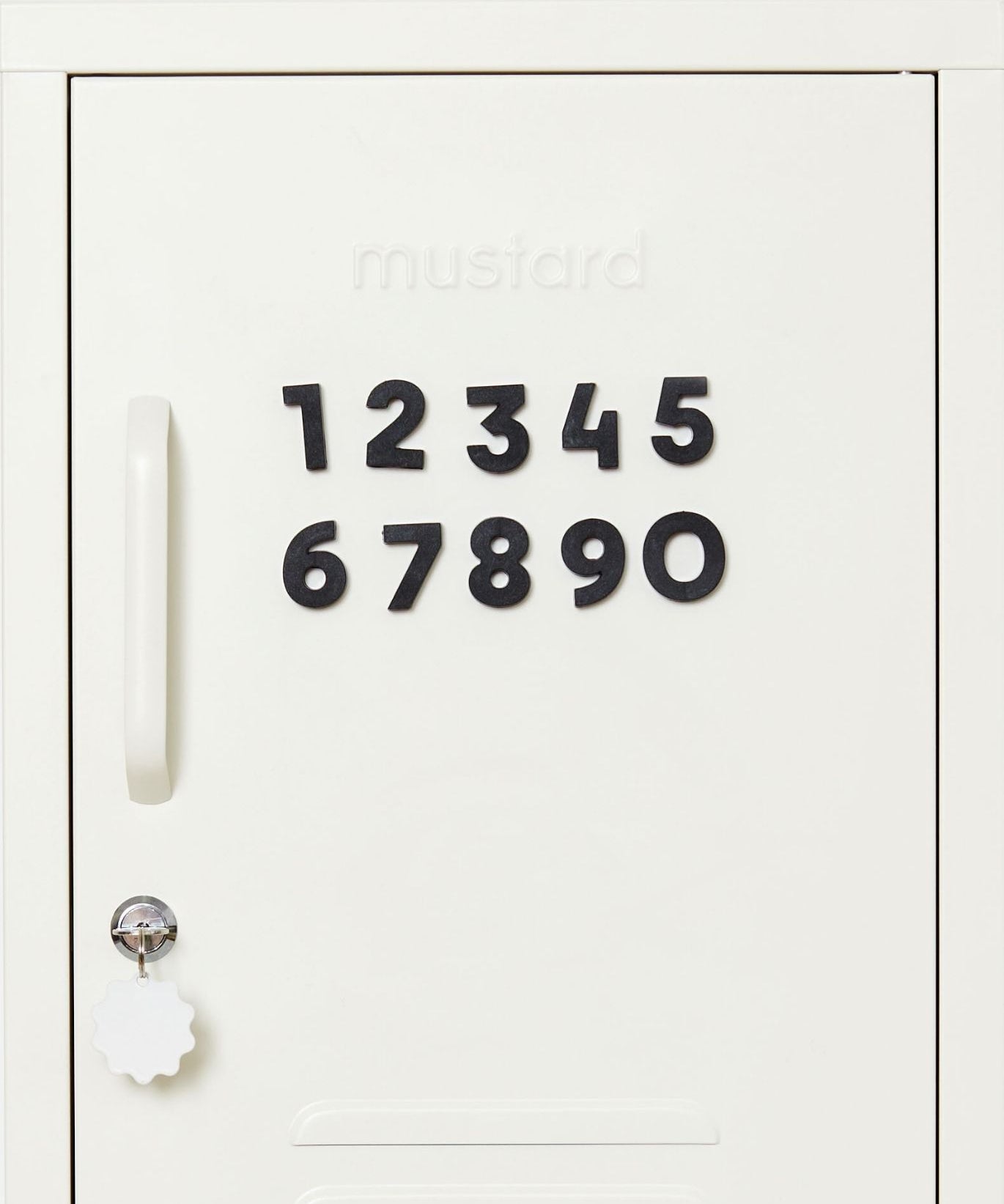 Number Magnets in Black by Wordbits