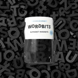 Alphabet Magnets in Black by Wordbits