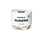 Number Magnets in Bone by Wordbits