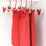 Adult Clip Hangers in Poppy